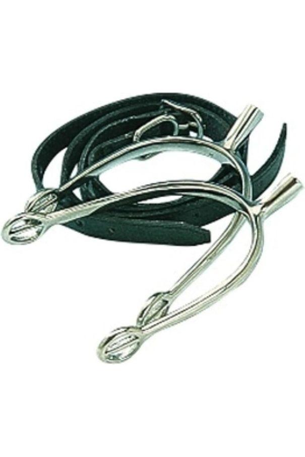Korsteel POW Spurs with Straps - Canterbury Saddlery