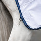 LE Boxter Cotton T-Shirt Liner - White with Navy/Silver