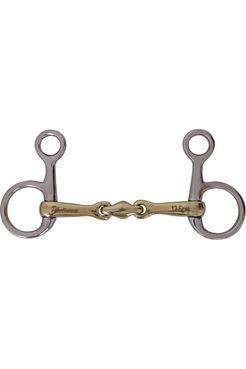 PLATINUM GERMAN SILVER HANGING CHEEK WITH LOZENGE - Canterbury Saddlery