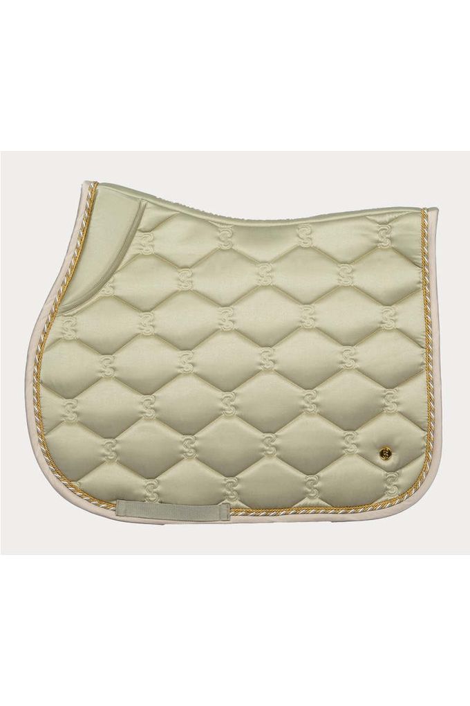 PS Sweden Signature Jump Saddle Pad - Pistachio Saddle Blankets & Halfpads 