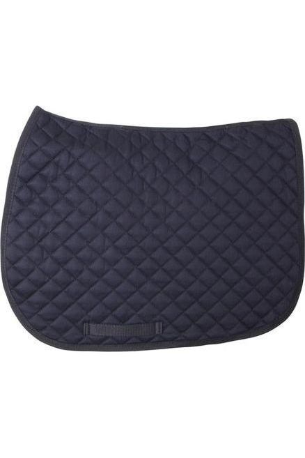 Quilted cotton saddle pad - Full size - Canterbury Saddlery