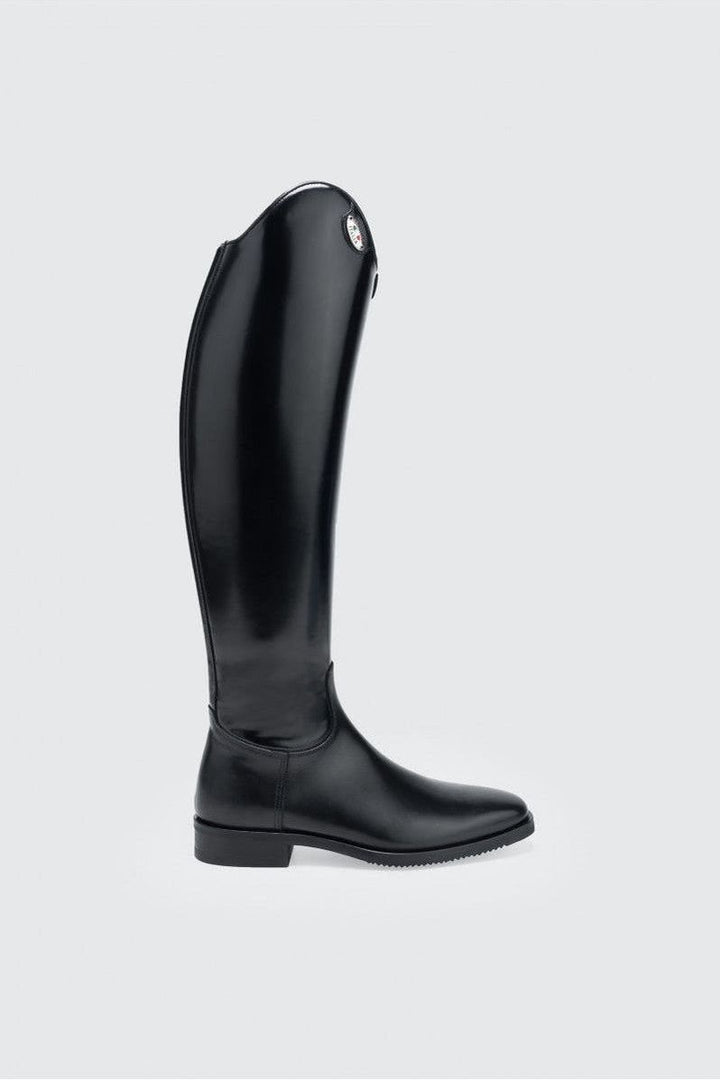 Pre-Order Secchiari Roma Dressage Boots - Black, Semi Patent