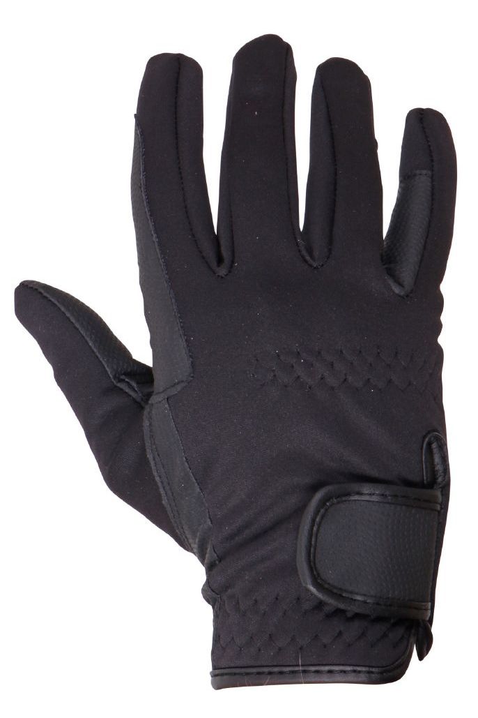 Flair Softshell Riding gloves - Black