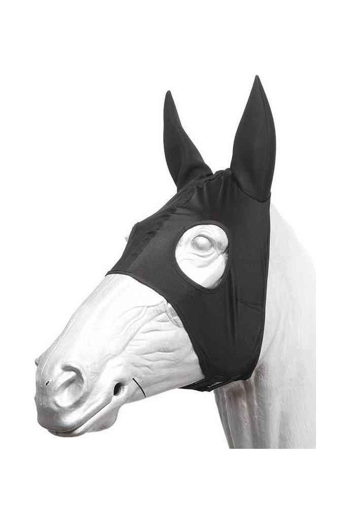Race Hood Lycra with Neoprene Ears (Red or Black) - Canterbury Saddlery