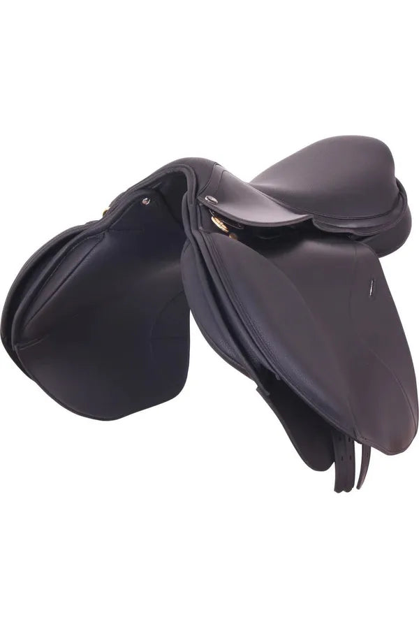Flair Jump Synthetic Saddle 17" - Canterbury Saddlery