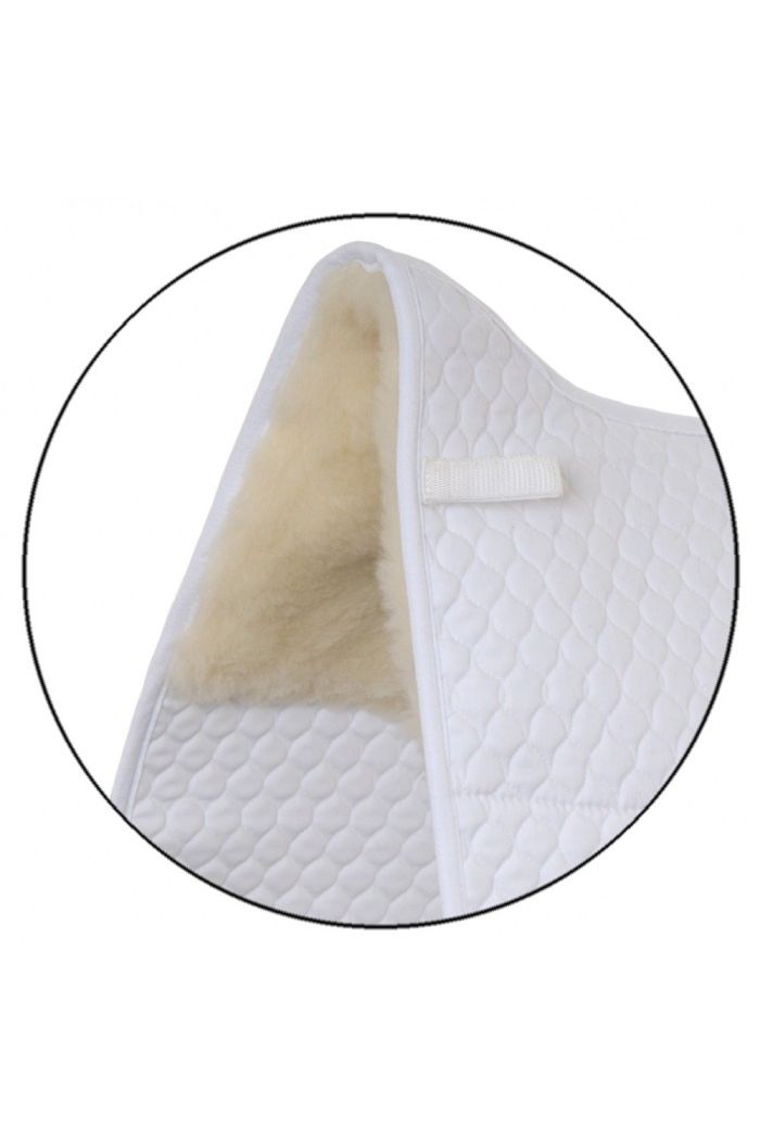 Griffin Nuumed Hi Wither Half Wool Numnah with Corrective Shims - Dressage