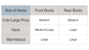 Stable Style Fleece Lined Brushing Boots