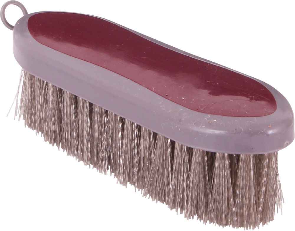Flair Soft Grip Dandy Brush - Burgundy