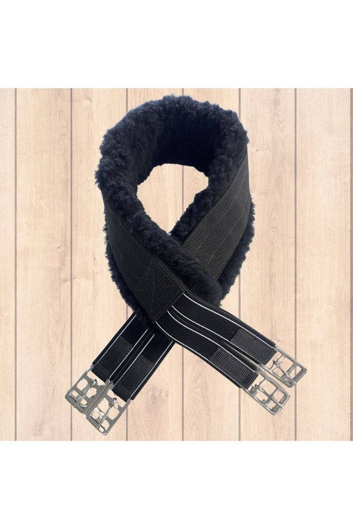 NZ Made Lambswool Backed GP Girth Dbl Expansion