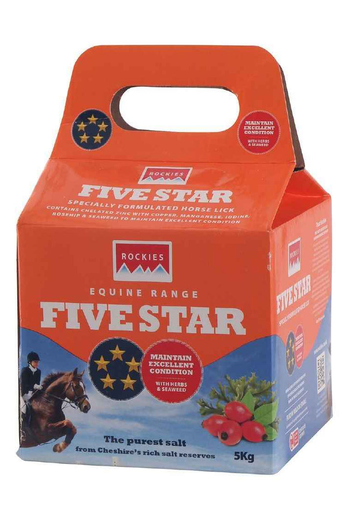 Rockies 5 Star Horse Lick 5kg