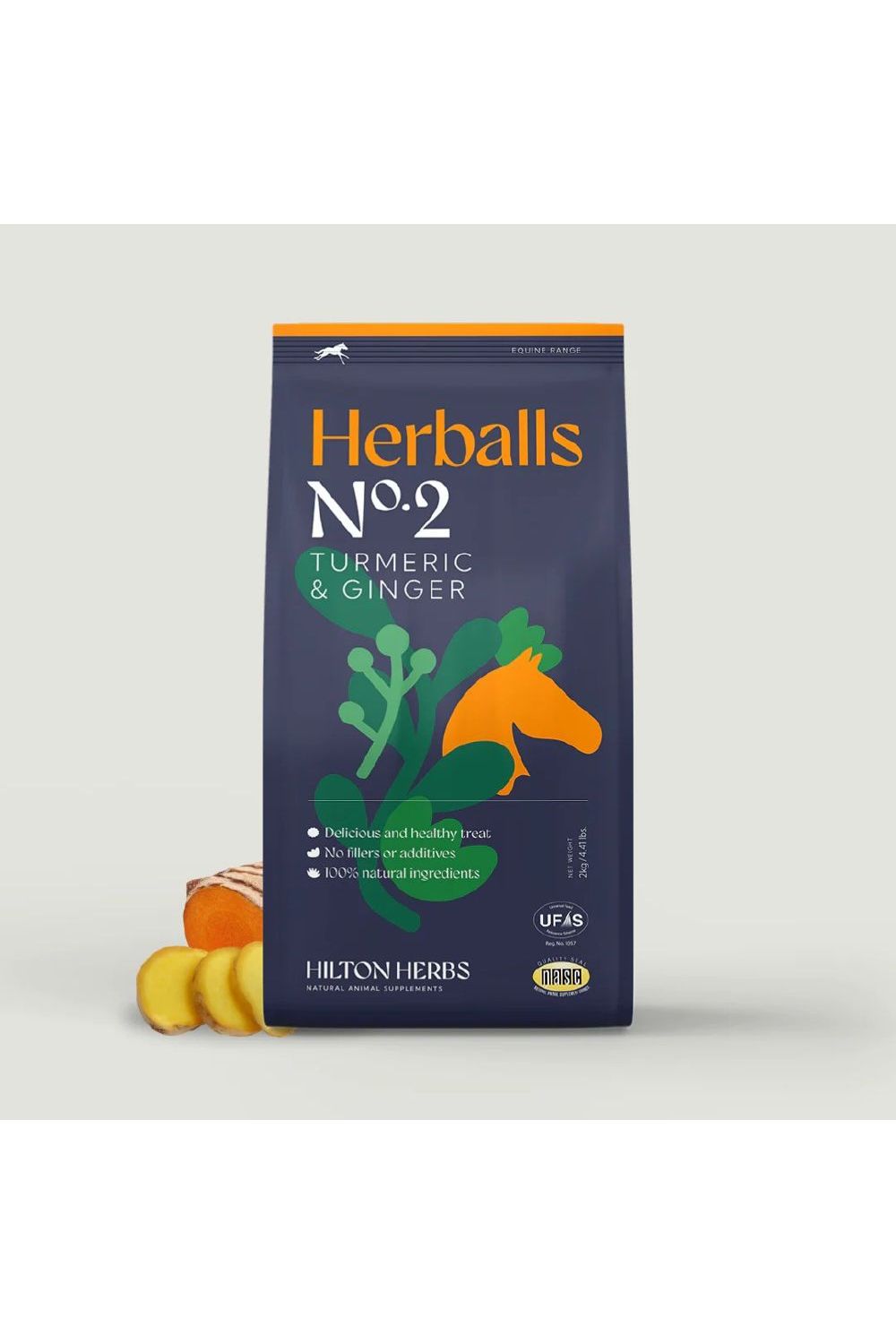 Hilton Herbs Herballs Tumeric &amp; Ginger