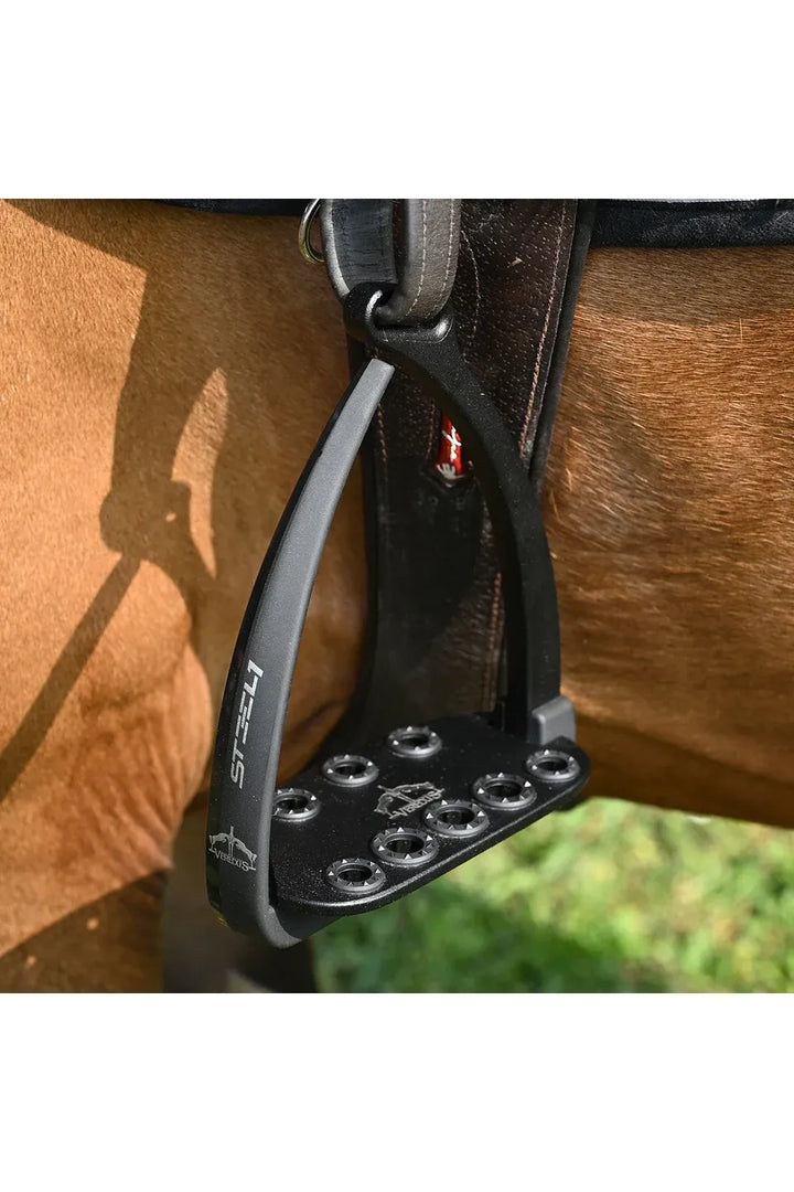 Veredus Vita Steel1 Safety Stirrups - Dark