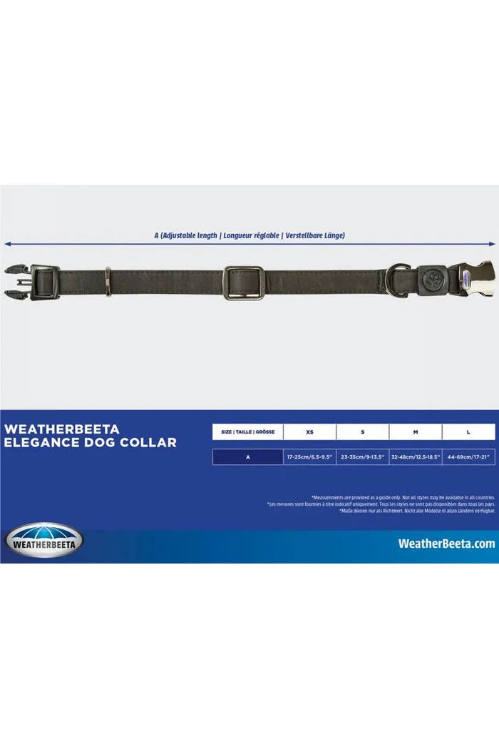 WeatherBeeta Elegance Dog Collar