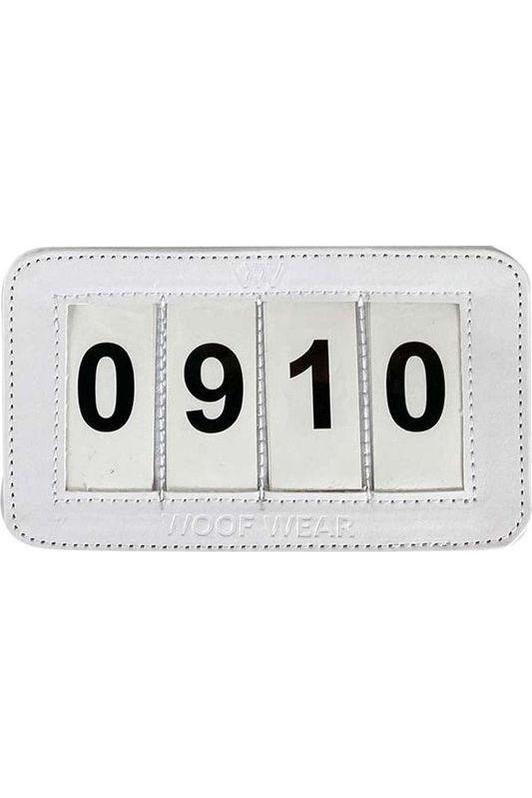 Woof Wear Saddle Cloth Number Holder - Canterbury Saddlery
