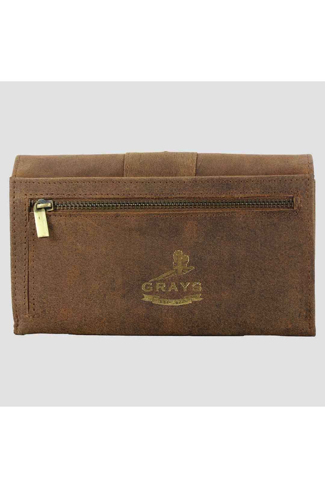 Isla Purse with Snaffle in Hunter Leather