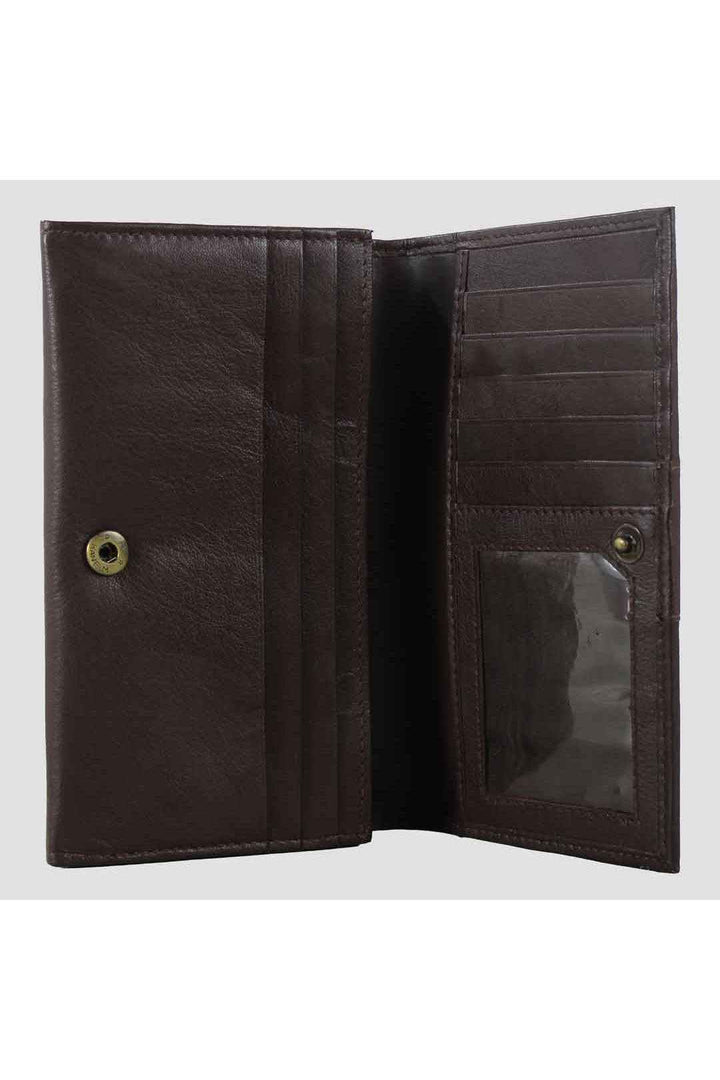 Isla Purse with Snaffle in Brown Leather