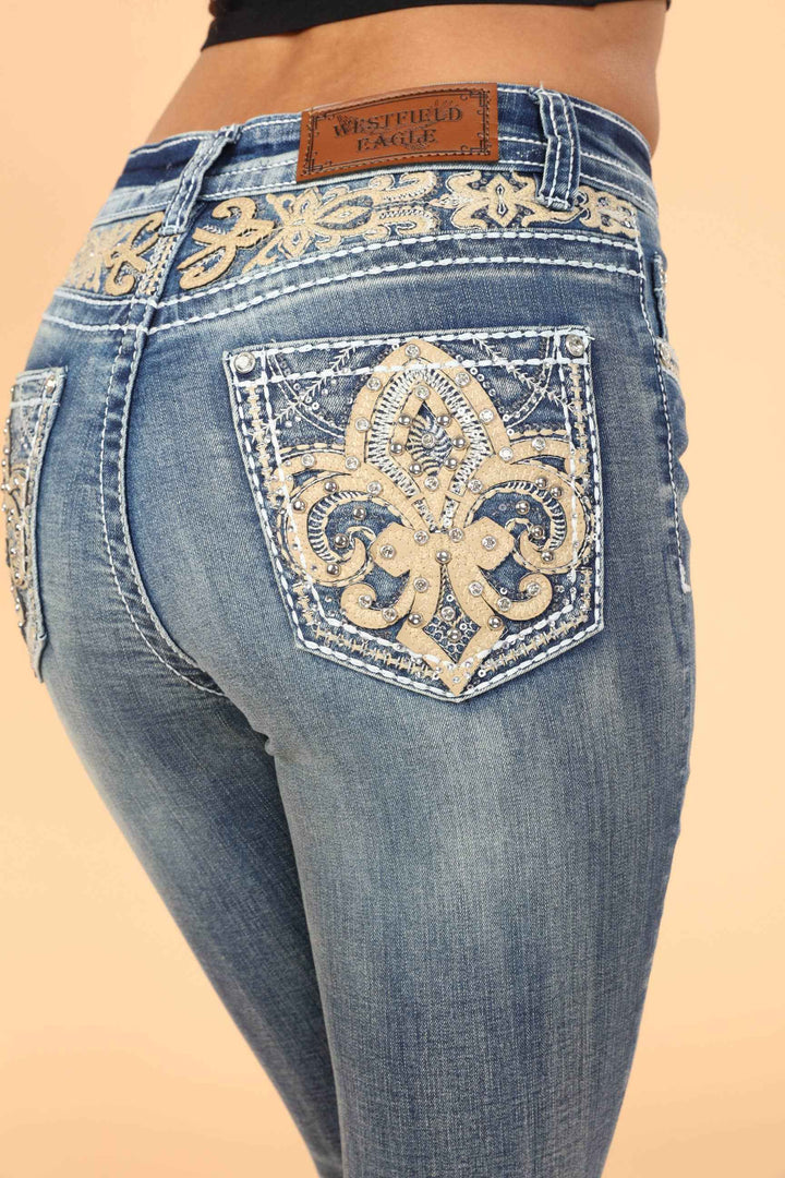 WT-771 BOOTCUT STRETCHY WOMEN&