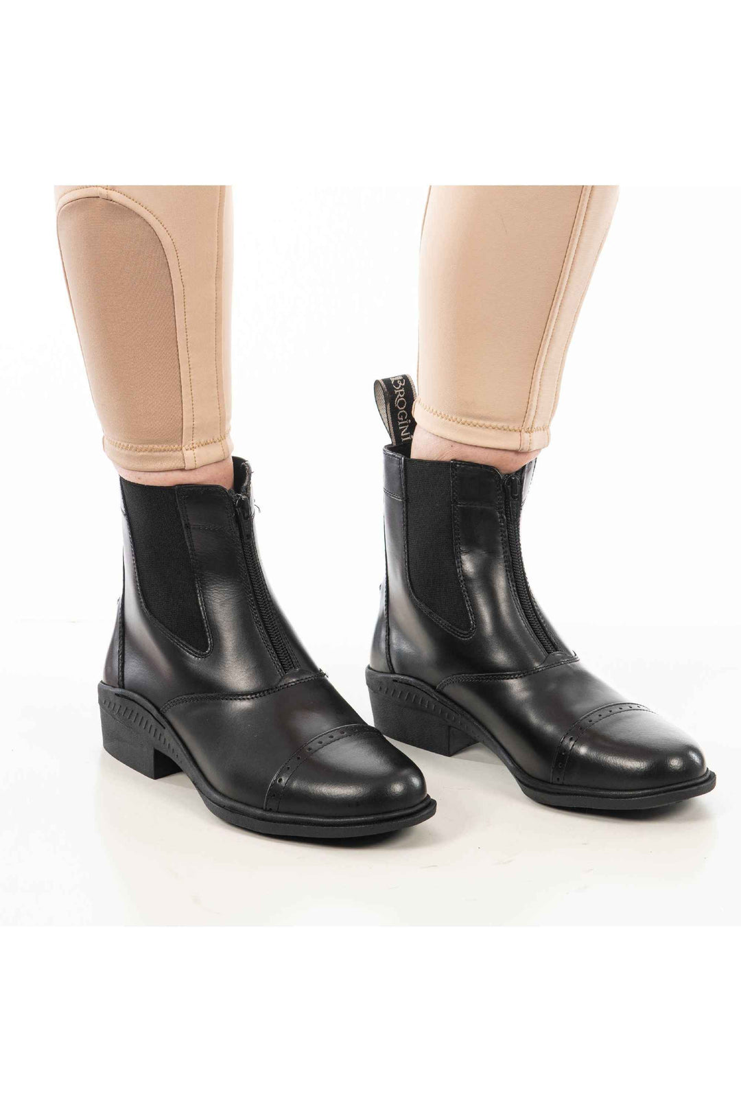 401 Tivoli Zipped Boots: Brown / EU 39 - UK 6