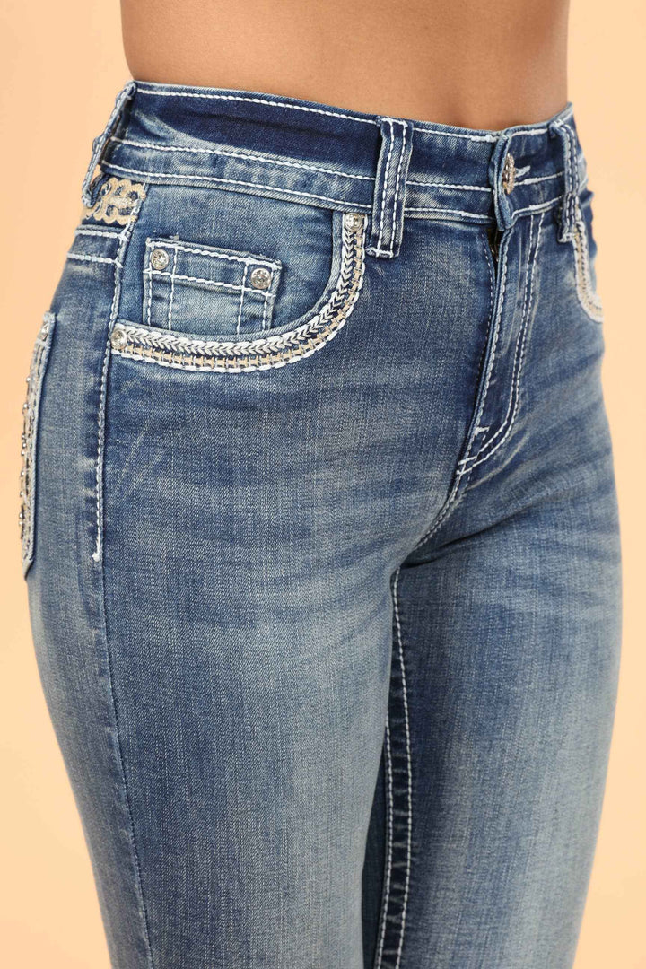 WT-771 BOOTCUT STRETCHY WOMEN&