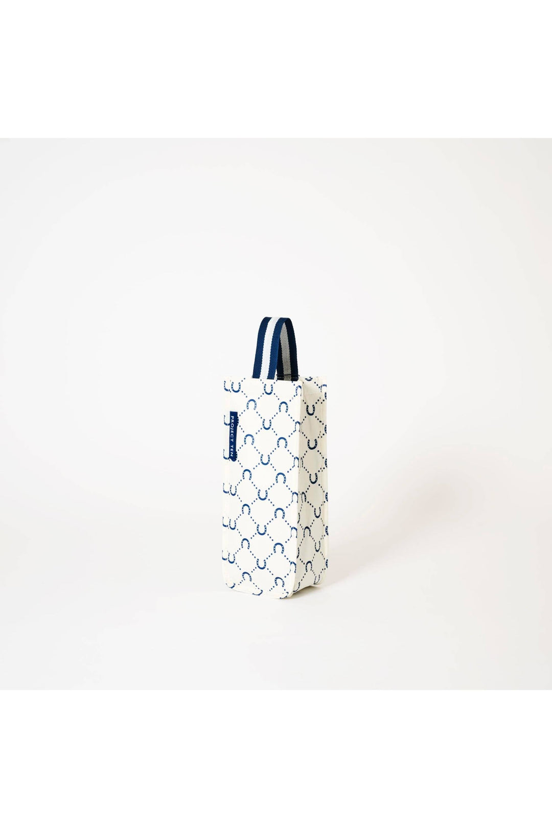 Wine Bag – Navy Horseshoe
