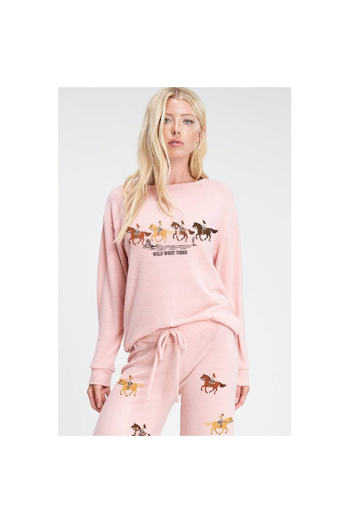 Wild west vibes soft lounge wear/PJ set