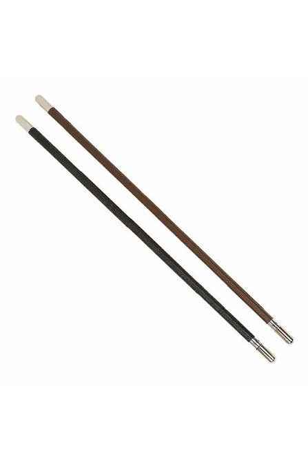 E. Jefferies leather show cane - 24"