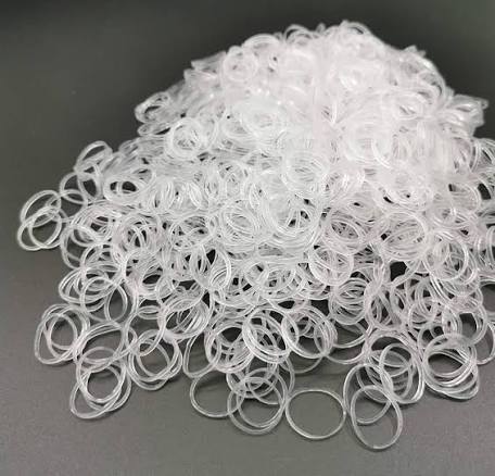 Roma Easy Braid bands - Clear