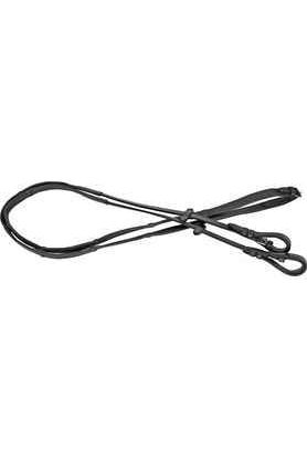 Platinum Padded Leather Reins - Canterbury Saddlery