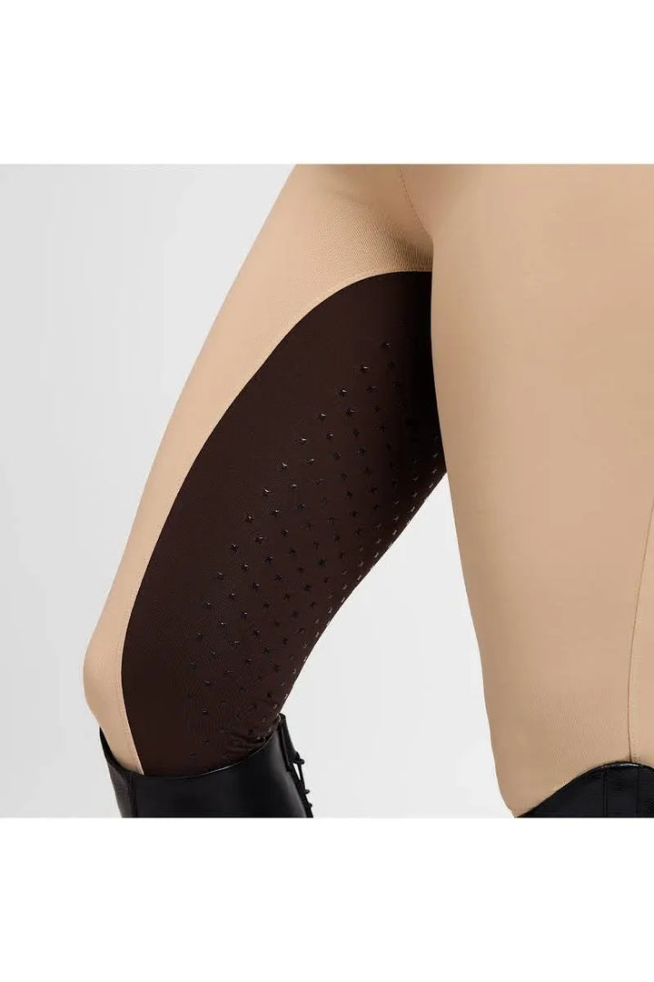 Dublin LADIES Form 2-Tone Competition tights Beige/Espresso