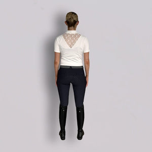 Amélie 'Elegance' Breeches - Deep Navy Breeches & Tights 