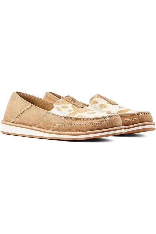Ariat Women's Cruiser Adobe Tan/White Hair On - Canterbury Saddlery