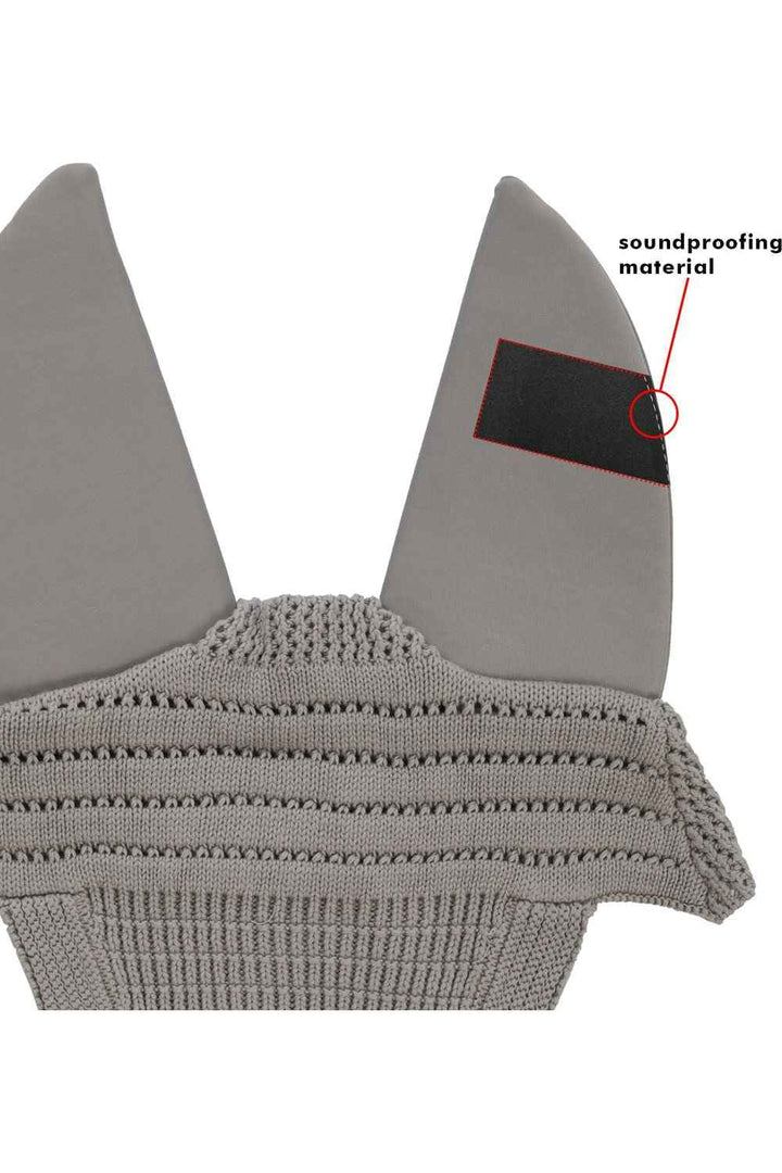 Equestro Sound Proof Ears - Grey - Canterbury Saddlery