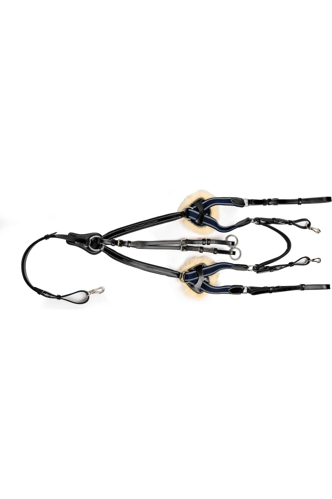 Étoile Five Point Breastplate with Fancy Stitch Detailing - Canterbury Saddlery