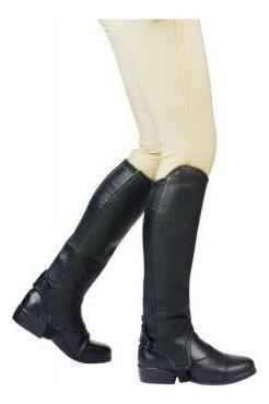Flair Elasticated Leather Chapettes - Canterbury Saddlery