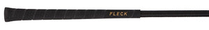 Fleck Dressage Whip with Leather Flapper Whips 