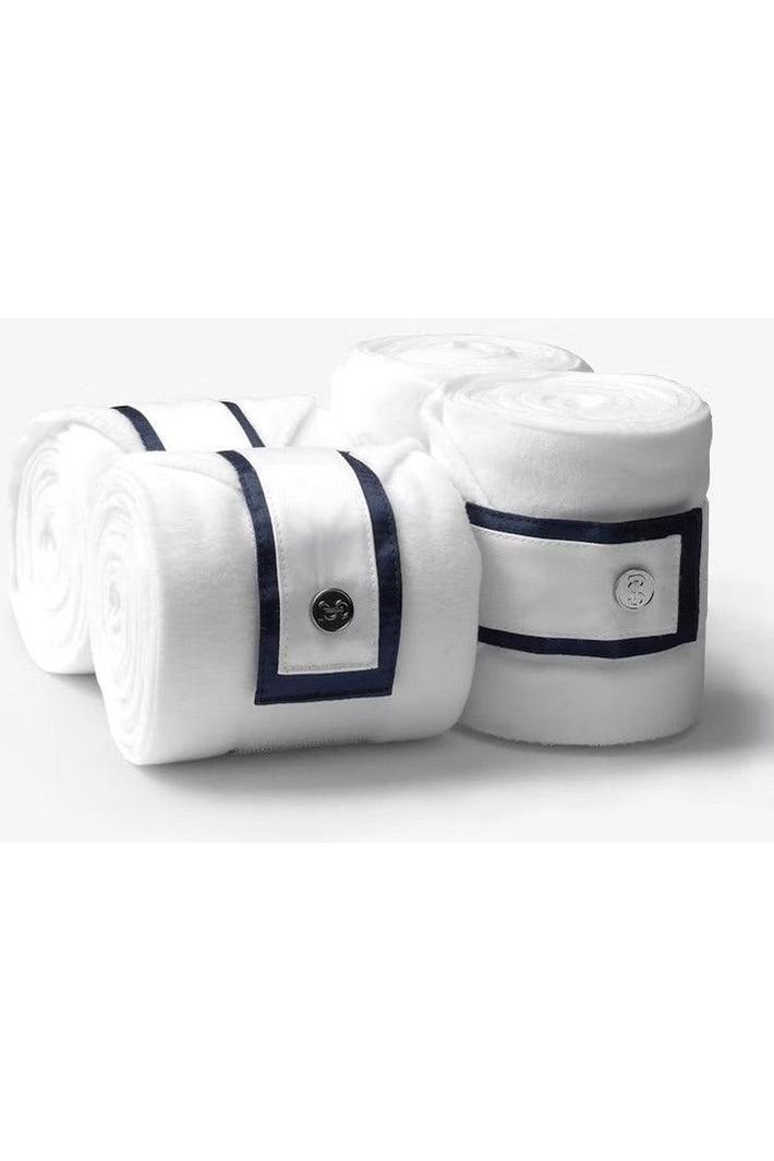 PS of Sweden Signature Polos, White -  Set of 4 - Canterbury Saddlery