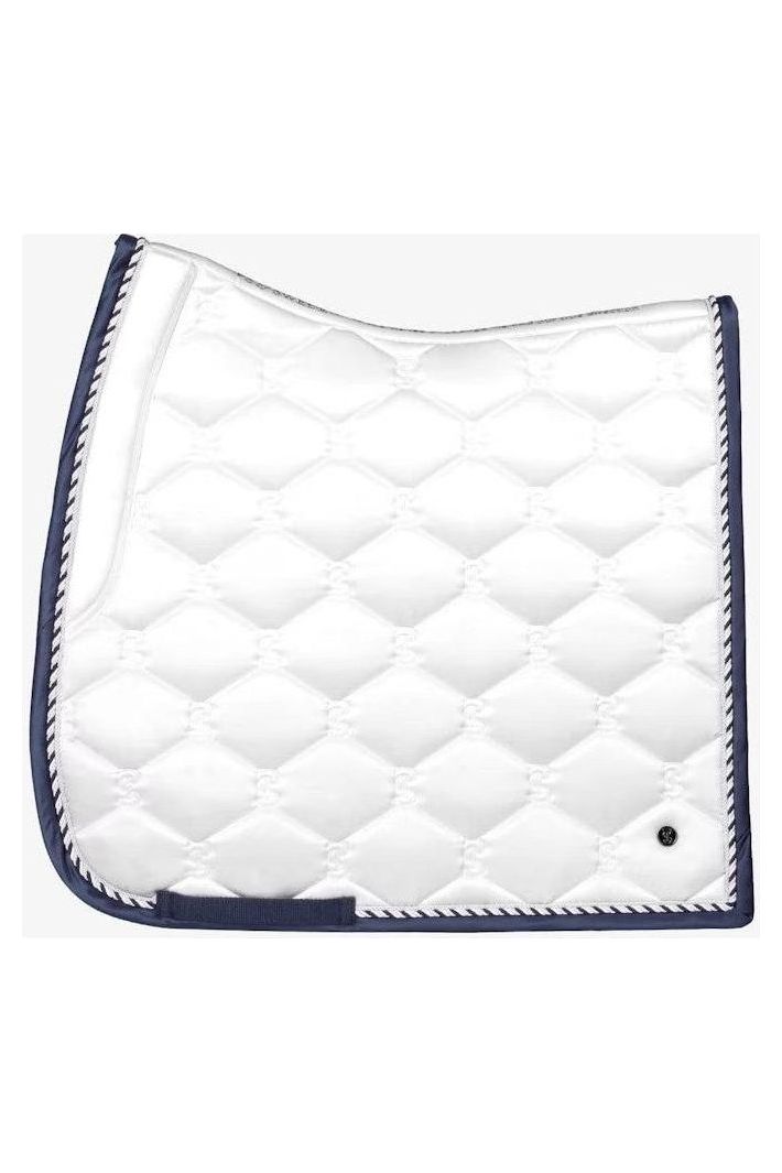 PS of Sweden 'White' Signature Dressage Pad - Canterbury Saddlery