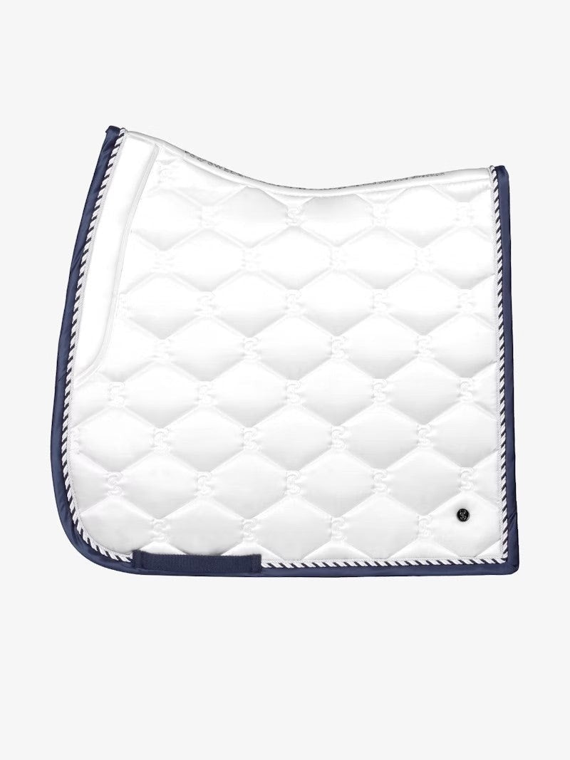 PS of Sweden 'White' Signature Dressage Pad Saddle Blankets & Halfpads 