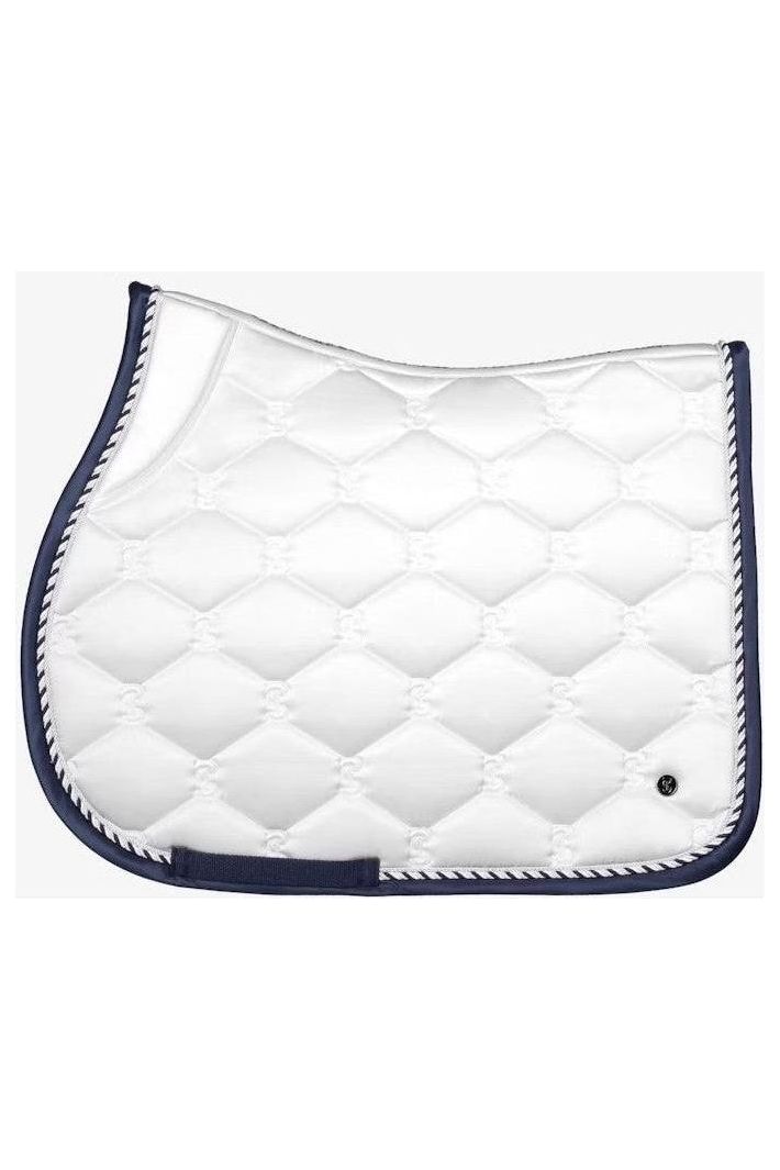 PS of Sweden 'White' Signature Jump Pad - Canterbury Saddlery