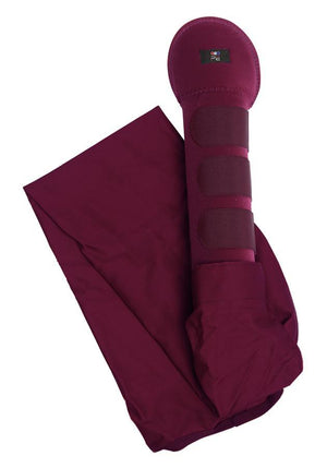 Padded Horse Tail Guard with Tail Bag Horse Boots and Bandages 