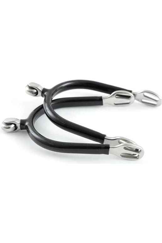 Premier Equine Rubber Covered Roller Ball Spurs - Canterbury Saddlery
