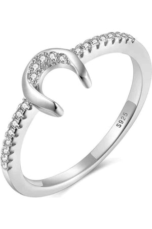 Stirling Silver Horse Shoe Ring Gifts/Vouchers 