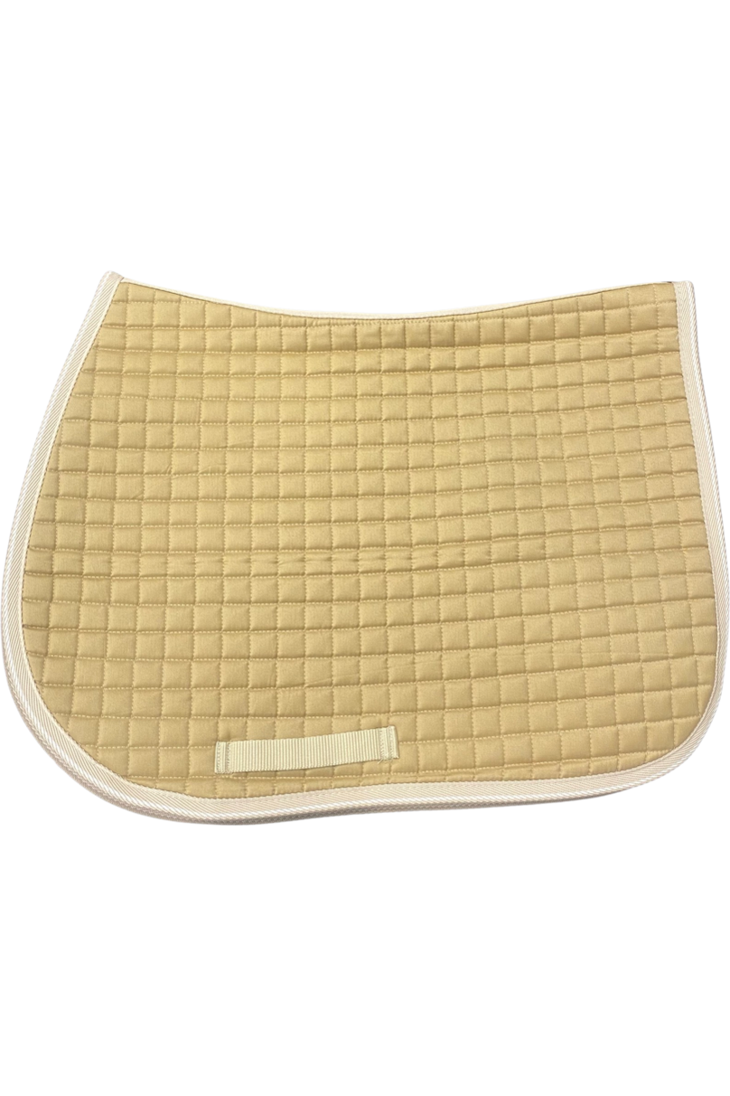 Quilted cotton saddle pad - Full size - Canterbury Saddlery