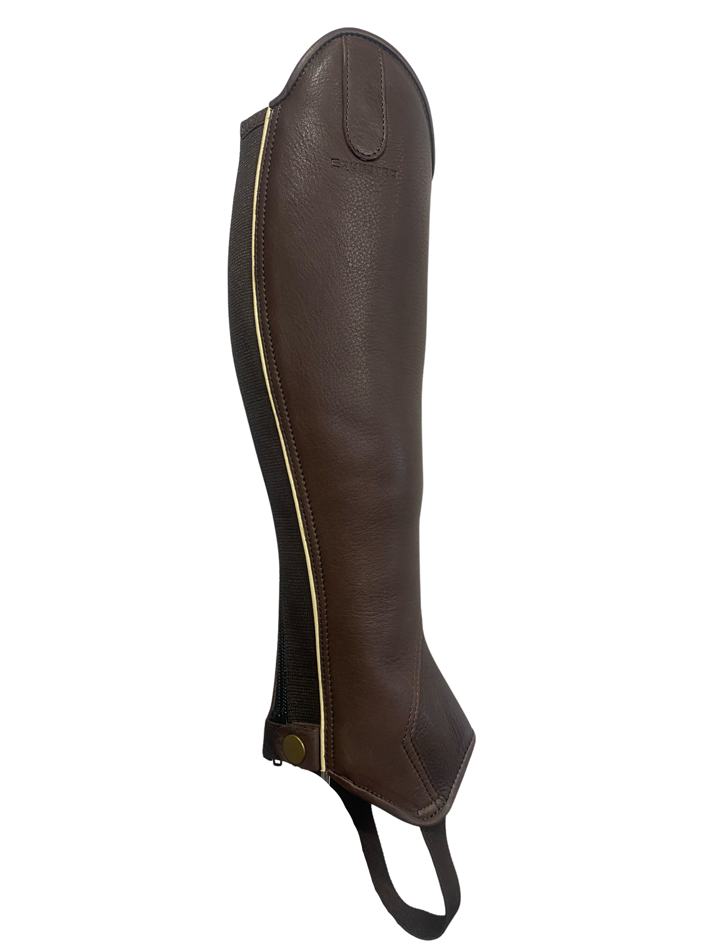 Equestro Leather Half Chaps 'Exeter' Style