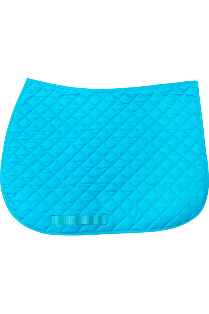 Quilted cotton saddle pad - Full size - Canterbury Saddlery